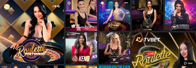 1Bet live casino