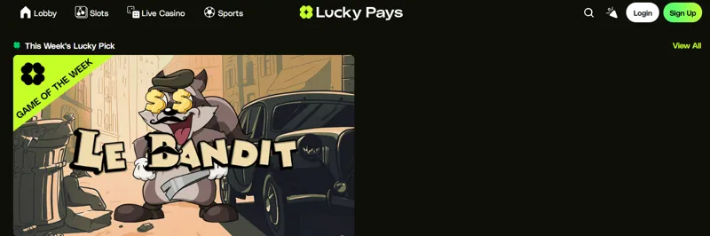 Lucky Pays Casino